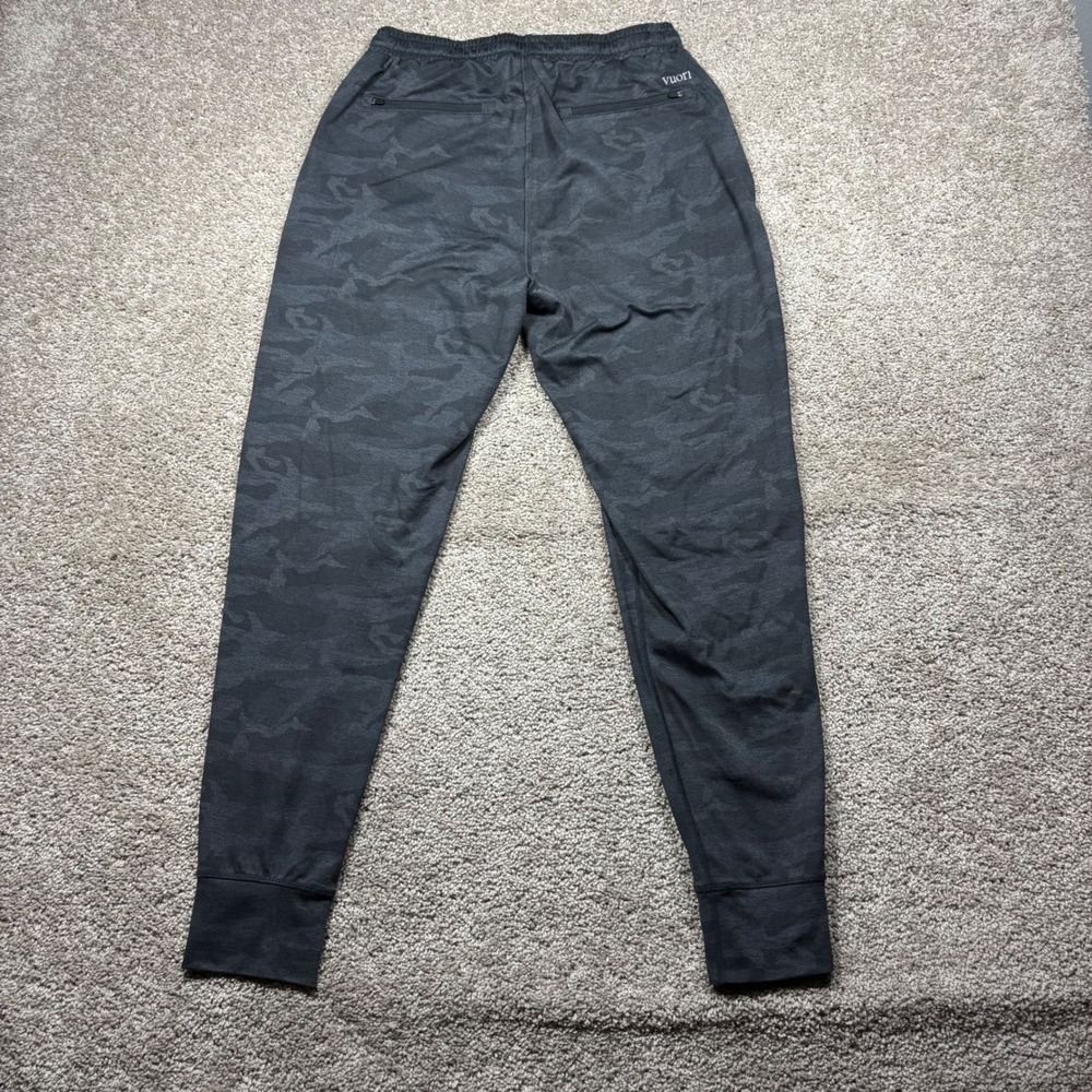Vuori Mens Sunday Performance Jogger Black Camo Athletic Pants Small S V416